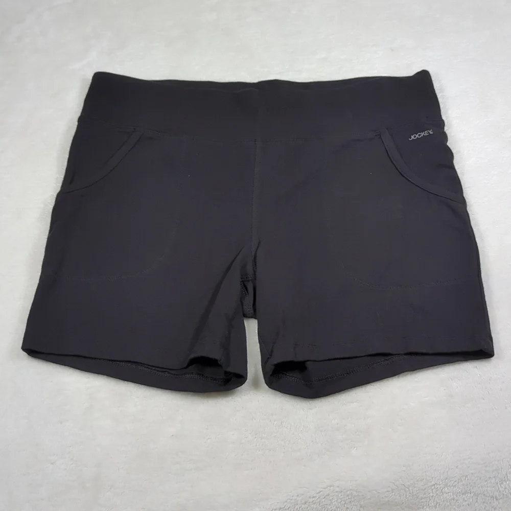 Jockey L knit shorts pockets EUC - Picture 1 of 2